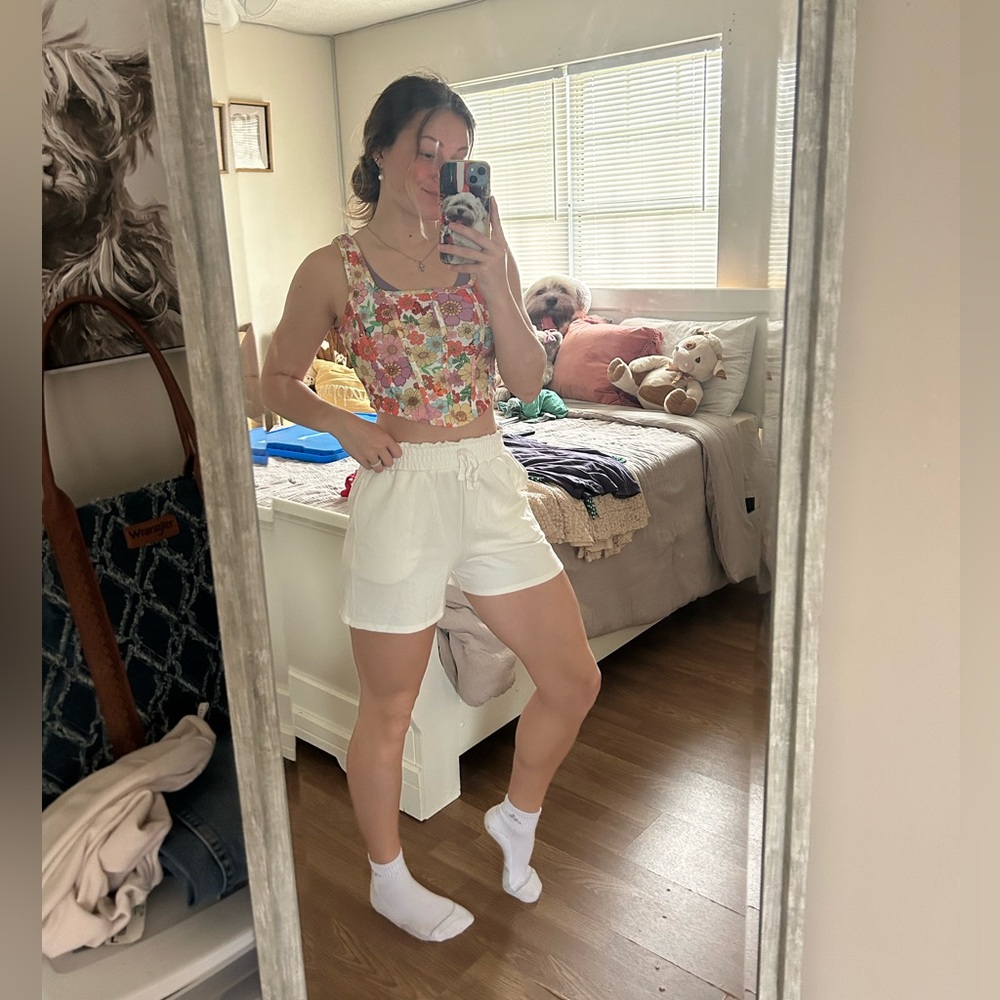 David's Bridal White Women's Shorts